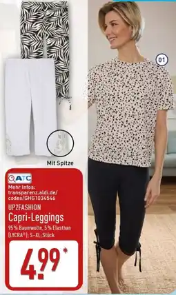 Aldi Nord UP2FASHION Capri-Leggings Angebot
