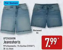 Aldi Nord UP2FASHION Jeansshorts Angebot