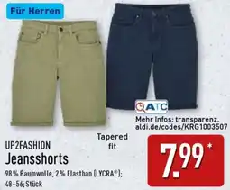 Aldi Nord UP2FASHION Jeansshorts Angebot