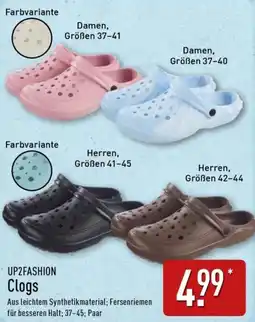 Aldi Nord UP2FASHION Clogs Angebot