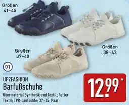 Aldi Nord UP2FASHION Barfußschuhe Angebot