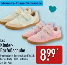 Aldi Nord L&D Kinder Barfußschuhe Angebot