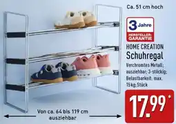 Aldi Nord HOME CREATION Schuhregal Angebot