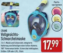 Aldi Nord CRANE Vollgesichts Schnorchelmaske Angebot