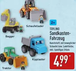Aldi Nord TOYLINO Sandkasten Fahrzeug Angebot