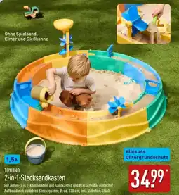 Aldi Nord TOYLINO 2-in-1-Stecksandkasten Angebot
