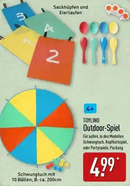 Aldi Nord TOYLINO Outdoor-Spiel Angebot
