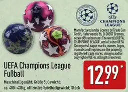 Aldi Nord UEFA Champions League Fußball Angebot