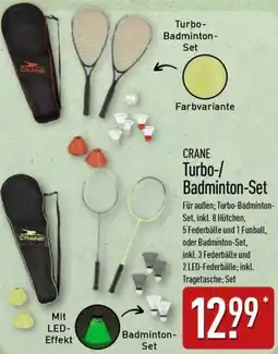 Aldi Nord CRANE Turbo-/ Badminton-Set Angebot