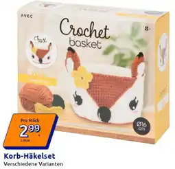 Action Korb-Häkelset Angebot
