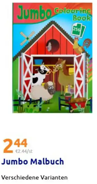 Action Jumbo Malbuch Angebot