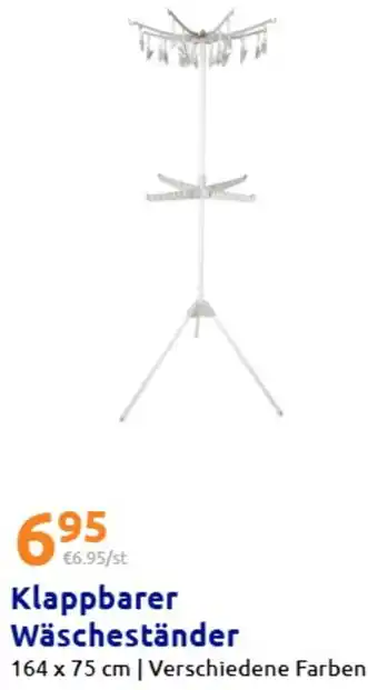 Action Klappbarer Wäscheständer Angebot
