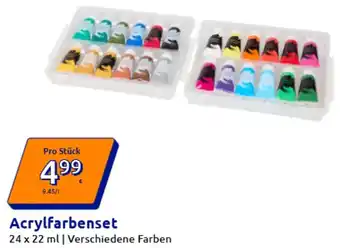 Action Acrylfarbenset Angebot