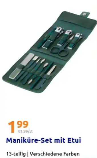 Action Maniküre-Set mit Etui Angebot