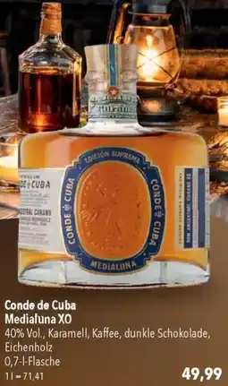 CITTI Markt Conde de Cuba Medialuna XO Angebot