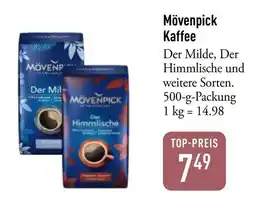 Galeria Markthalle Mövenpick Kaffee Angebot