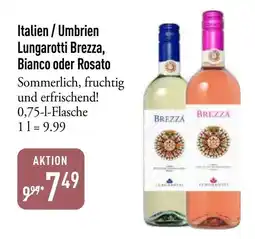 Galeria Markthalle Lungarotti Brezza, Bianco oder Rosato Angebot