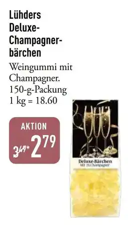 Galeria Markthalle Lühders Deluxe- Champagner- bärchen Angebot