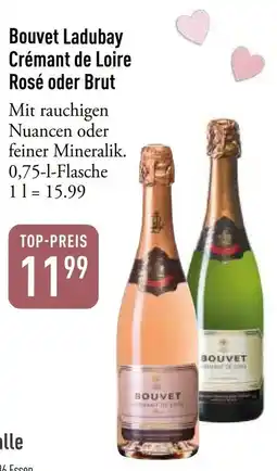 Galeria Markthalle Bouvet Ladubay Crémant de Loire Rosé oder Brut Angebot
