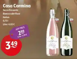 Getränke Hoffmann Casa Carmina Secco Frizzante Bianco oder Rosè Angebot