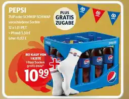 Getränke Hoffmann PEPSI, 7UP oder SCHWIP SCHWAP Angebot