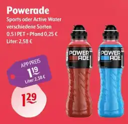 Getränke Hoffmann Powerade Sports oder Active Water Angebot