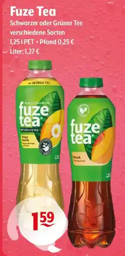 Getränke Hoffmann Fuze Tea Schwarzer oder Grüner Tee Angebot