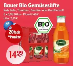 Getränke Hoffmann Bauer Bio Gemüsesäfte Angebot