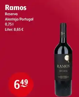 Getränke Hoffmann Ramos Reserva Angebot