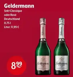 Getränke Hoffmann Geldermann Sekt Classique oder Rosé Angebot