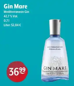 Getränke Hoffmann Gin Mare Mediterranean Gin 42,7% Vol. Angebot