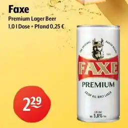 Getränke Hoffmann Faxe Premium Lager Beer Angebot