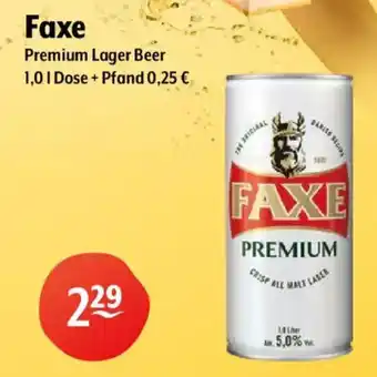 Getränke Hoffmann Faxe Premium Lager Beer Angebot
