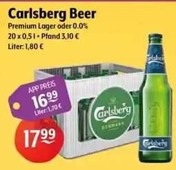 Getränke Hoffmann Carlsberg Beer Premium Lager oder 0.0% Angebot