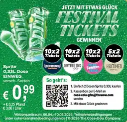 Getränke Hoffmann Sprite Angebot