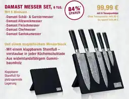 Getränke Hoffmann DAMAST MESSER SET, 6 TLG. Angebot