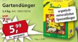 Sonderpreis Baumarkt Sonnenhof Gartendünger Angebot