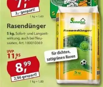 Sonnenhof Rasendünger
