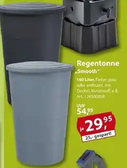 Sonderpreis Baumarkt Regentonne „Smooth" Angebot