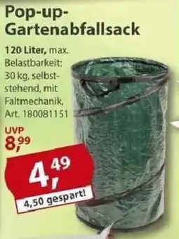 Sonderpreis Baumarkt Pop-up- Gartenabfallsack Angebot