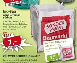 Sonderpreis Baumarkt Big-Bag ohne Lüftungs- schlitze Angebot