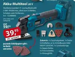 Sonderpreis Baumarkt GERMANIA Plattform 2.0 Akku-Multitool 20 v Angebot