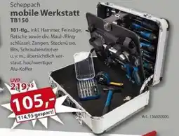 Sonderpreis Baumarkt Scheppach mobile Werkstatt TB150 Angebot