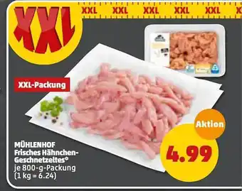 PENNY Mühlenhof Frisches Hähnchen Geschnetzeltes 800g Angebot