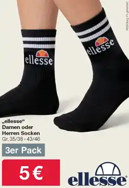 Woolworth ellesse Damen oder Herren Socken Angebot