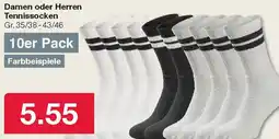 Woolworth Damen oder Herren Tennissocken Angebot