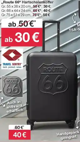 Woolworth Route 66 Hartschalenkoffer Angebot