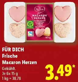 Lidl FÜR DICH Frische Macaron Herzen Angebot
