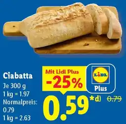 Lidl Ciabatta Angebot