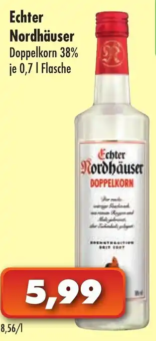 Lösch Depot Echter Nordhäuser Doppelkorn 0,7L Angebot